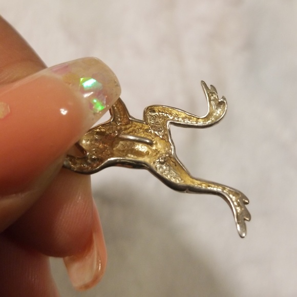 Vintage Sterling Navajo pendant - Picture 3 of 4